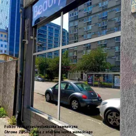 Folia przeciwsłoneczna na okna - Zapobiega nagrzewaniu -folia anty IR -Oklejanie szyb Warszawa , Folkos folie przeciwsłoneczne zewnetrzne