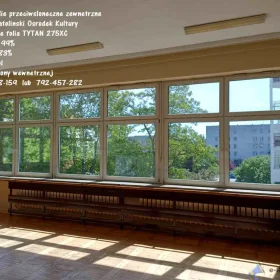 Folie przeciwsłoneczne zewnetrzne SIEDLCE - OKlejanie szyb folią z filtrem IR i UV - Folkos folie zewnetrzne przeciwsłoneczne na okna