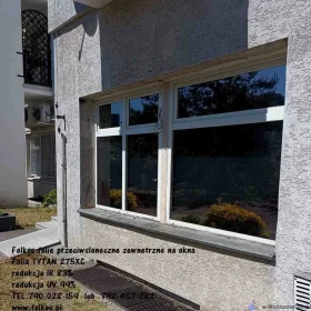 Folie przeciwsłoneczne zewnetrzne Wyszków, Brok, Łochów, Węgrów, Sokołów Podlaski- OKlejamy okna folią z filtrem UV i IR
