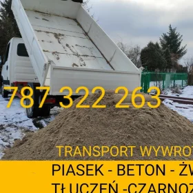 Sprzedaż transport piasek Rzeszów Jasionka Wólka Podleśna tel 787322263