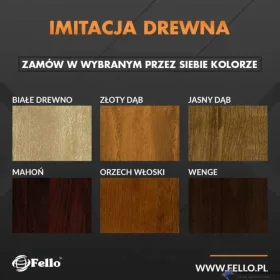 Fello Belka tarasowa pergola 250x100 Profil aluminiowy HomeKoncept taras hit