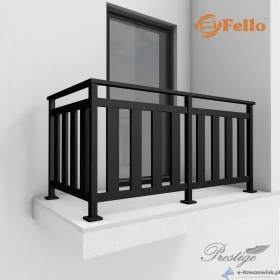 Fello Balustrada balkonowa Prestige aluminium taras balkon barierka