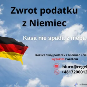  Pracujesz lub Pracowałeś w Niemczech? Chcesz odzyskać zwrot podatku?