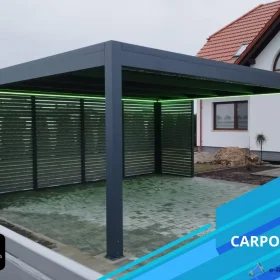 Carport aluminiowy na wymiar! Euro Fences Bezpłatna wycena! 