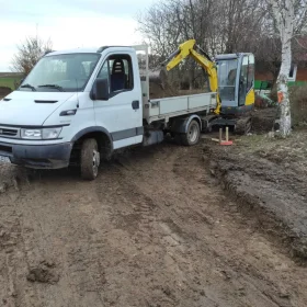 Usługi minikoparka transport ziemi wywrotka Rzeszów Krasne Malawa Strażów Palikówka Łąka tel 692120020