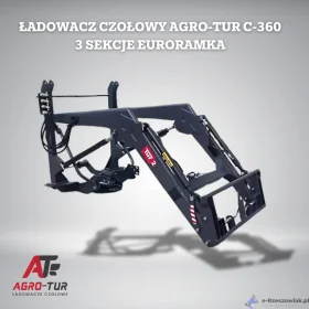 ŁADOWACZ tur euroramka C 360 3 sekcje hydrauliki nowy siłowniki dwustronne C-360	